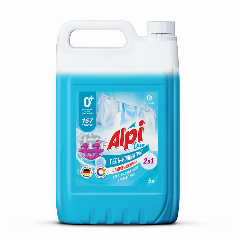 гель-концентрат alpi duo gel (канистра 5 л) 