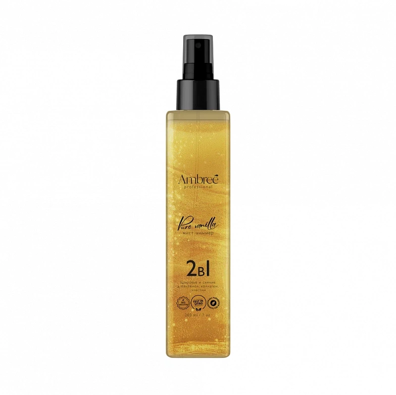 Мист шиммер Здоровье и сияние волос и кожи 2 в 1 Pure Vanilla