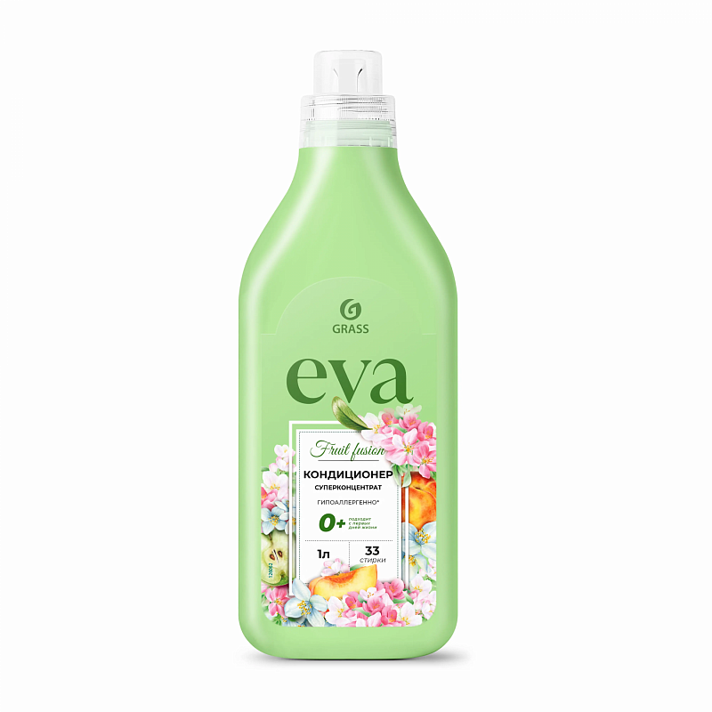 кондиционер для белья eva fruit fusion концентрированный (флакон 1л) 